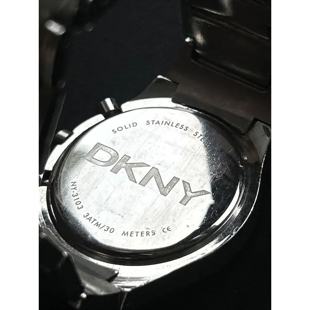 DKNY Silver Tone Men’s Chronograph Watch